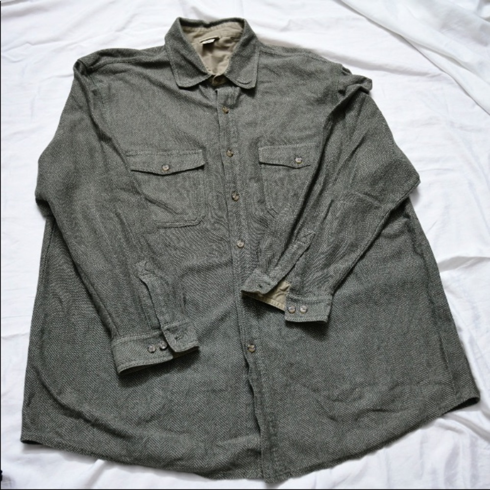 LL. Bean shirt 100% cotton size large